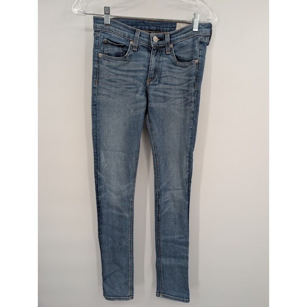 Rag & Bone Women's‎ Skinny Blue Denim Blue Stretch Jeans sz 26